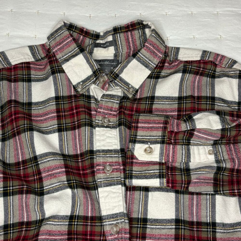Eddie Bauer Flannel Button Down Shirt